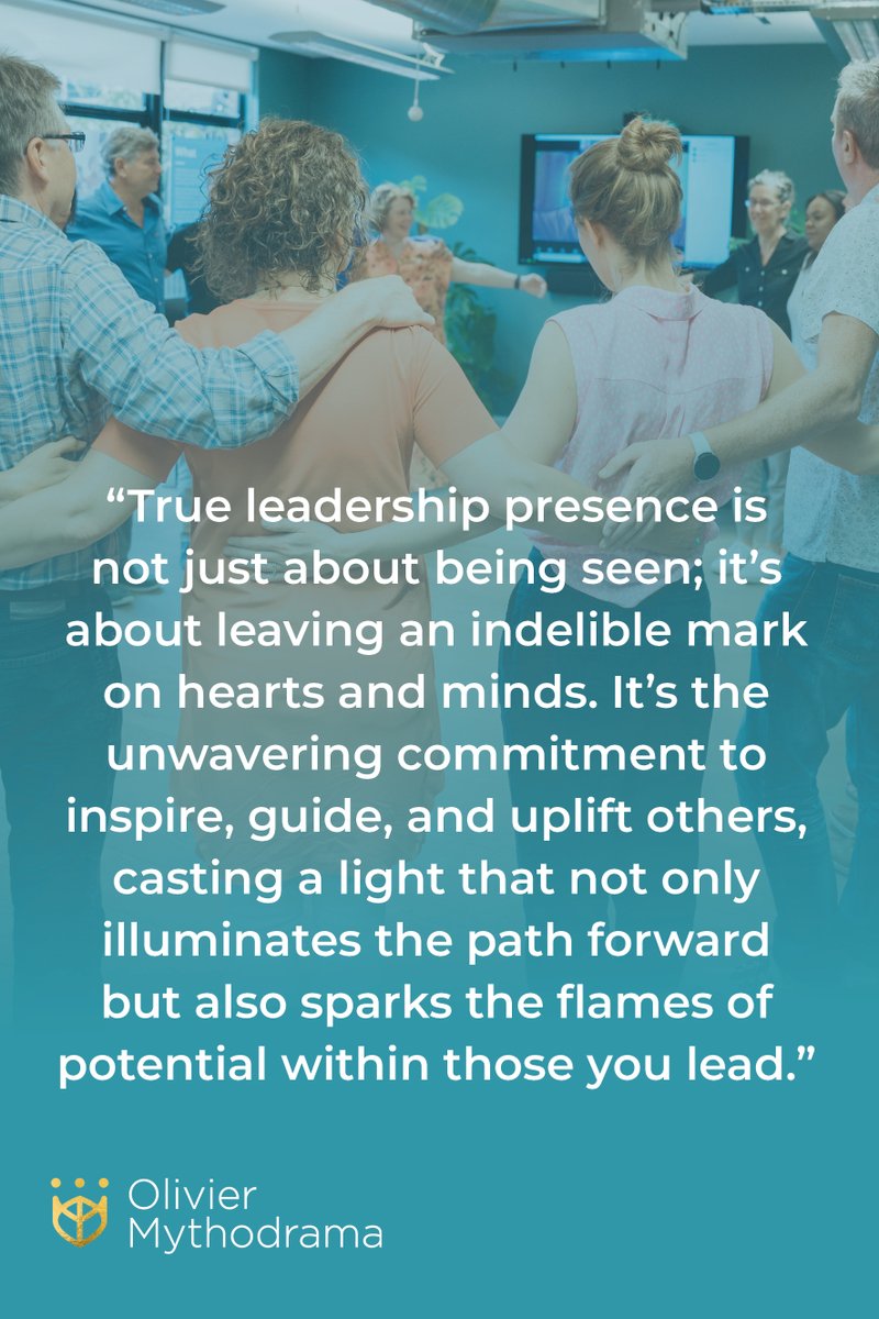Why is leadership presence important and what can you do to develop it?

#MythodramaMonday #leadershippresence #leadership #management #quoteoftheday
