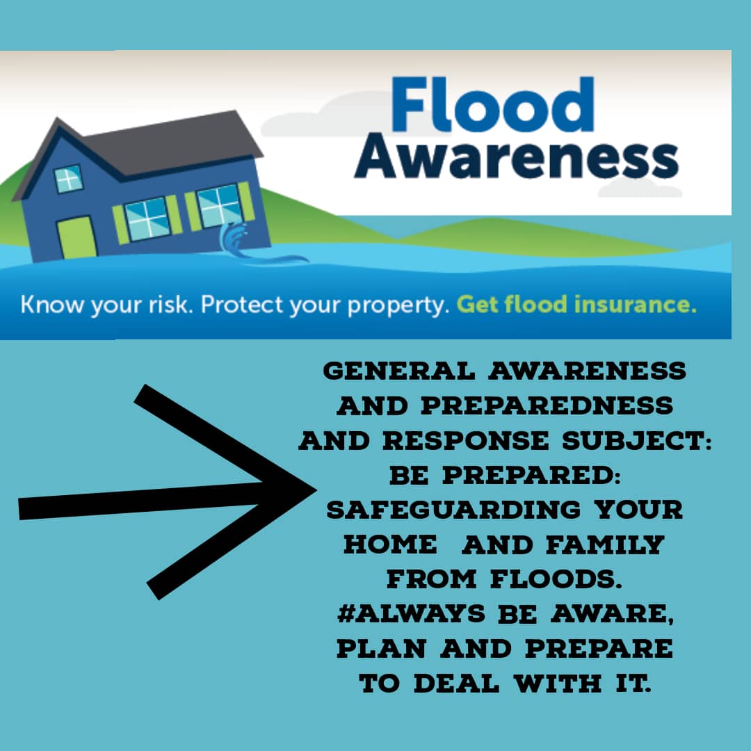 FLOOD AWARENESS.
Know your risk. 
Protect your property. 
Get Flood insurance.
#flooding #floodawareness #floodrisk. #flooded