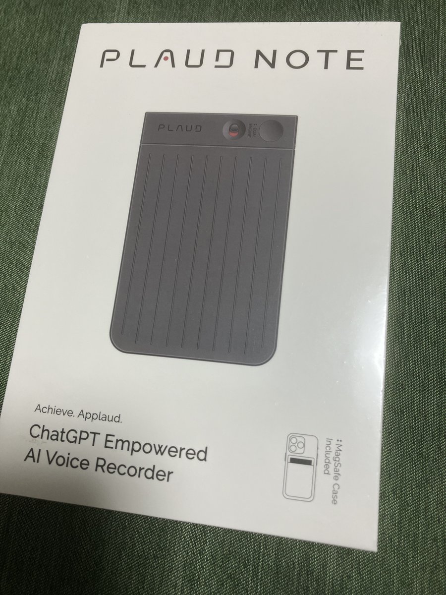 HeyShinon's tweet image. #PLAUDNOTE
まいにゅーぎあ