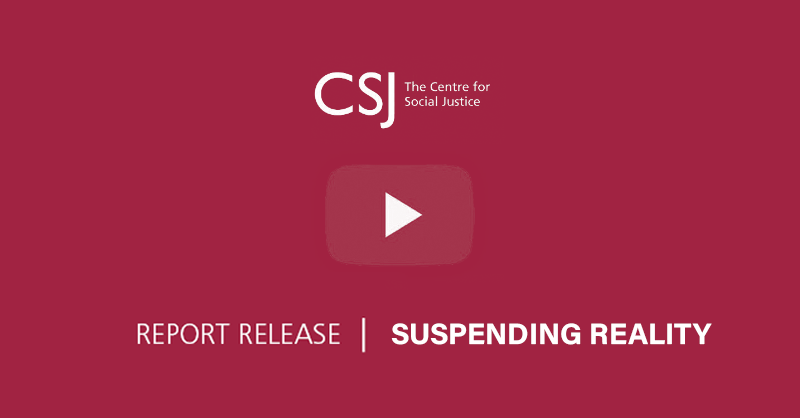 csjthinktank's tweet photo. 🗣️ Watch CSJ's Senior Policy Researcher @joewheeler26 discuss our new report into suspensions and exclusions, Suspending Reality👇

📽️https://t.co/U4kmhChLwc
📚 https://t.co/o8hBii9GKv