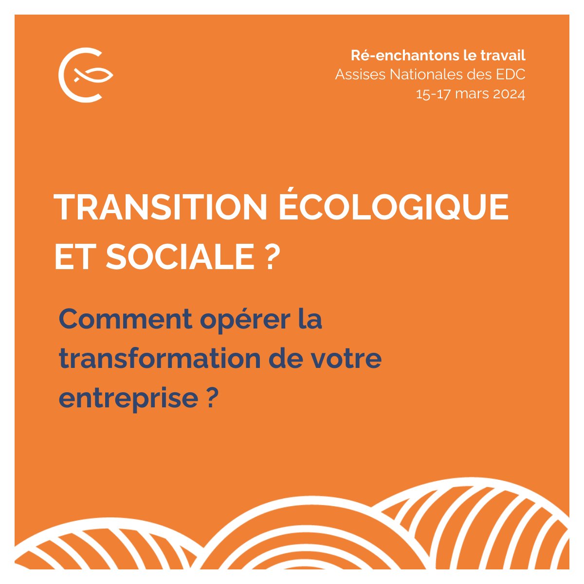 📢 entrepreneurs, participez à nos réflexions et échanges sur les grands défis que pose le #travail aujourd'hui ! 🤔

Participez à nos Assises Nationales à #Bordeaux ! Des #dirigeants inspirants vous attendent. 😉

👉assisesedc.org/f

Ensemble 🙆‍♀️🙆réenchantons le travail !