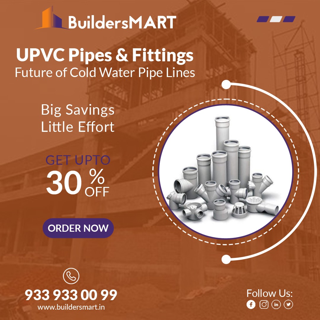 BuildersMartIND's tweet image. Experience the seamless flow of life with our high-quality uPVC pipes! Not just water, but life itself flows through these durable pipes. 

Order now: bit.ly/3H9jrBG

#BuildersMart #upvcpipes #pipes #plumbingsupplies #plumbing #Homeplumbing #plumbingmaterials