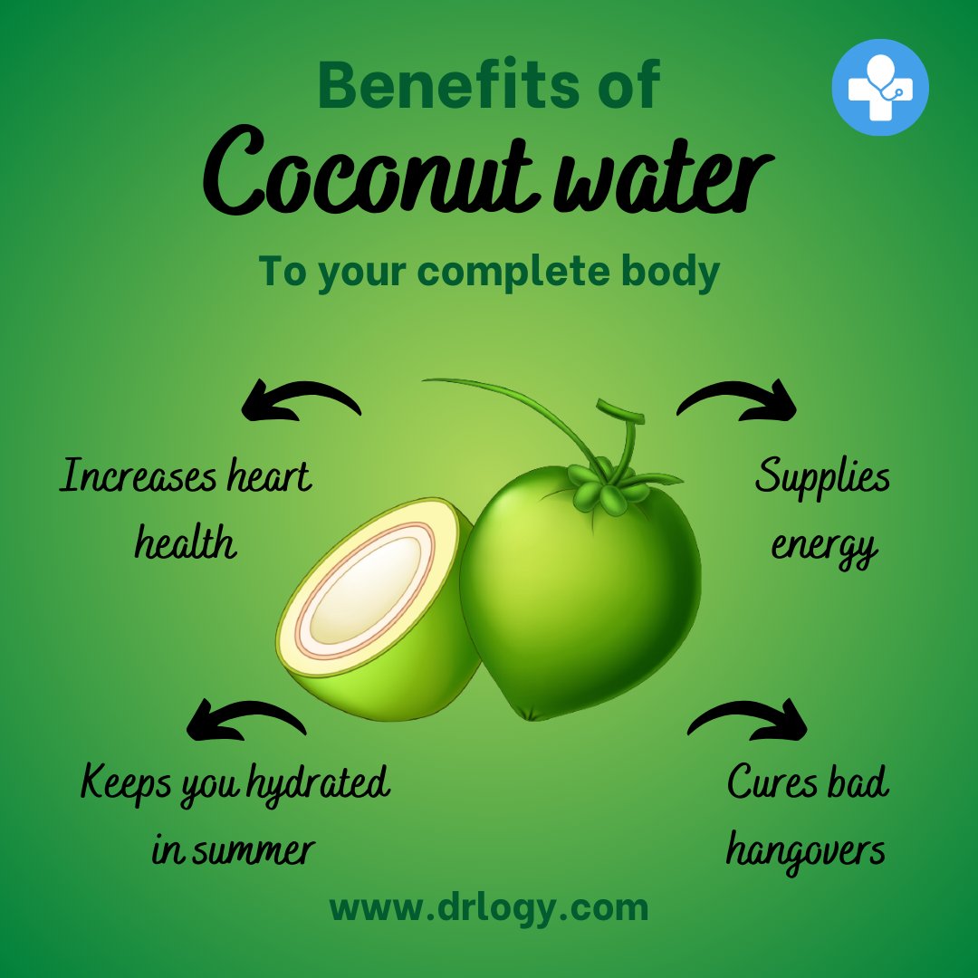 Drlogy_'s tweet photo. Did you know that Coconut Water is not just a tasty thirst quencher? Embrace the coconutty goodness and let the benefits flow!
See also: https://t.co/5JtM1NEzZT
#CoconutWater #Hydration #HealthyDrinks #NaturalRefreshment #NutrientRich #RefreshingBeverage #StayHydrated #Coconut https://t.co/YpH65hYfVJ