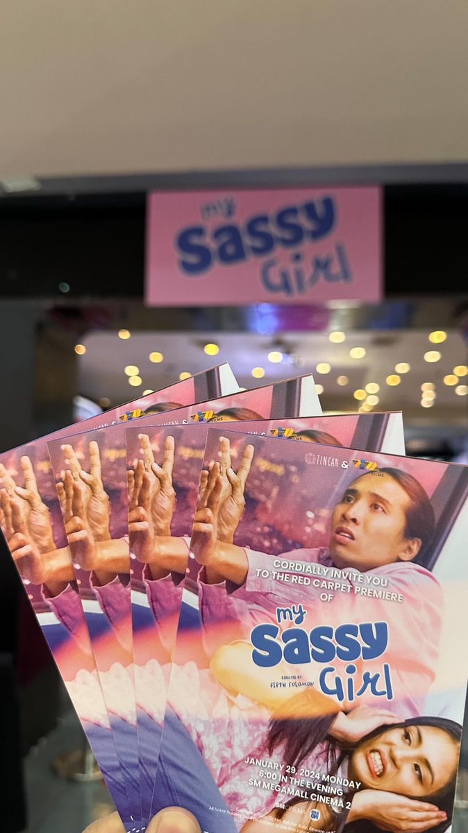 TwistedLinesX's tweet photo. This is it!!!! MSG PremiereNight | #MySassyGirlPH
Toni Gonzaga https://t.co/MbPhYdRfLC