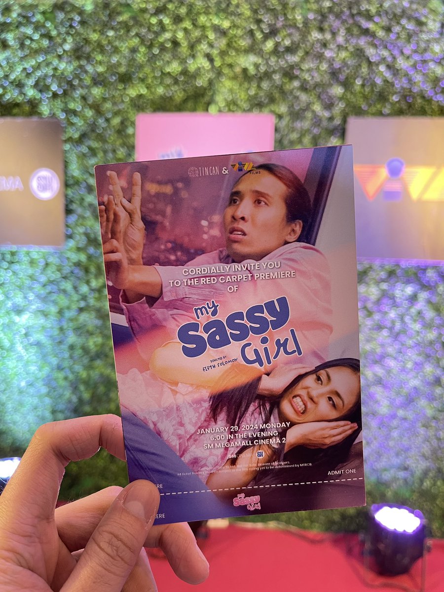 pelikulamania's tweet photo. NOW HAPPENING: The red carpet premiere of 'MY SASSY GIRL' starring Toni Gonzaga and Pepe Herrera. Directed by Fifth Solomon.

In cinemas January 31, 2024. #MySassyGirlPH https://t.co/QAehn4wQhH
