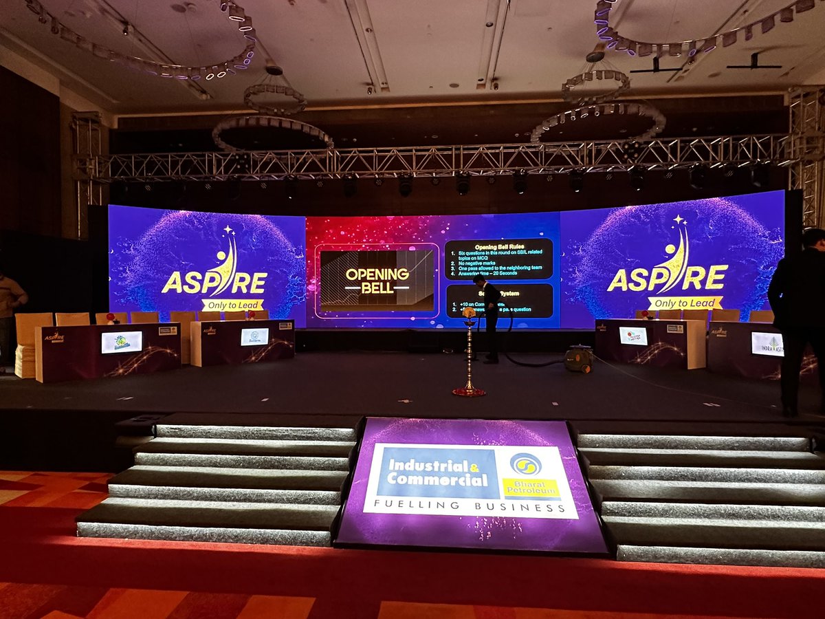 QuizGreycells's tweet photo. @BPCLimited super thrilled to partner you for Aspire 2024 hosted at Chandigarh. 
Glimpses of the Quiz contest hosted by ace quizmaster Gautam Bose

#greycellsquiz #greycellsevents #EmployeeEngagement #Employeeexperience https://t.co/gVfbAzMLCJ