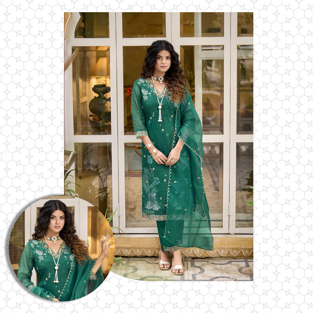 SheBazaar's tweet photo. 🌟 Unleash your inner fashionista with 𝐒𝐡𝐞𝐁𝐚𝐳𝐚𝐚𝐫's Straight Cut Designer Suits! ✨.
Flat 12% Off!
.
🌐 Shop Online: https://t.co/VGDi69gfv0
.
.
#SheBazaar #DesignerSuits #TrendyThreads #WardrobeWin #organza #indianfashion #embroidered #Wordle954 #ethnicwear #Married2Med https://t.co/1j9OzI8YJE