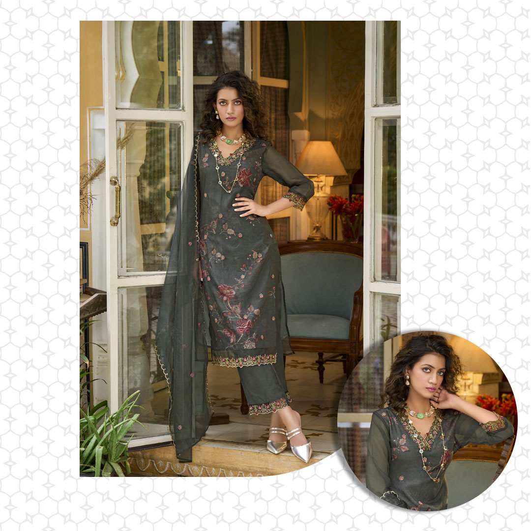 SheBazaar's tweet photo. 🌟 Unleash your inner fashionista with 𝐒𝐡𝐞𝐁𝐚𝐳𝐚𝐚𝐫's Straight Cut Designer Suits! ✨.
Flat 12% Off!
.
🌐 Shop Online: https://t.co/VGDi69gfv0
.
.
#SheBazaar #DesignerSuits #TrendyThreads #WardrobeWin #organza #indianfashion #embroidered #Wordle954 #ethnicwear #Married2Med https://t.co/1j9OzI8YJE