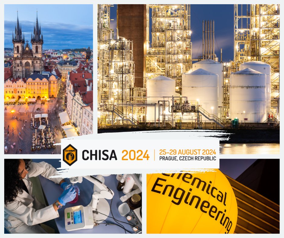 CHISAczech's tweet photo. Don't miss out! The deadline for submitting lecture abstracts for CHISA 2024 is approaching fast. Make your mark in the world of chemical engineering—submit your abstract by Wednesday! 📝✨ #CHISA2024 #CallForAbstracts 
https://t.co/8cpU790nRD https://t.co/g45TYrIsgM