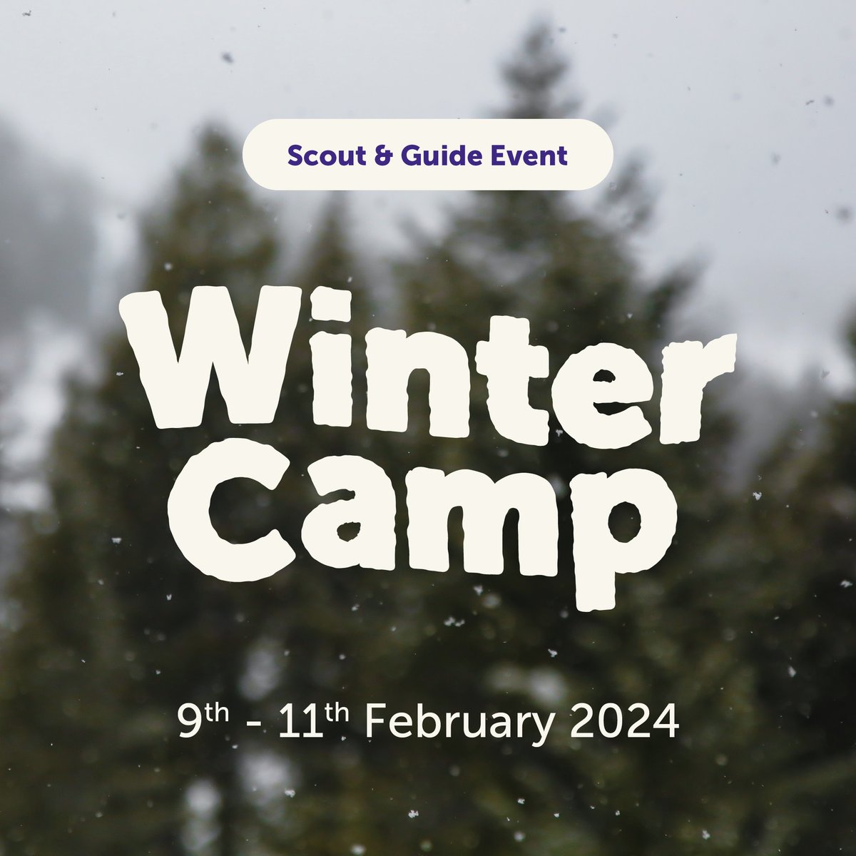 Our Winter Camp is rapidly approaching ❄️ Make sure to book your place as soon as possible as the countdown is on. Scout and Guide leaders are welcome to stay free of charge, and we have a two-tiered package for the younger ones coming along. brnw.ch/21wGtxT
