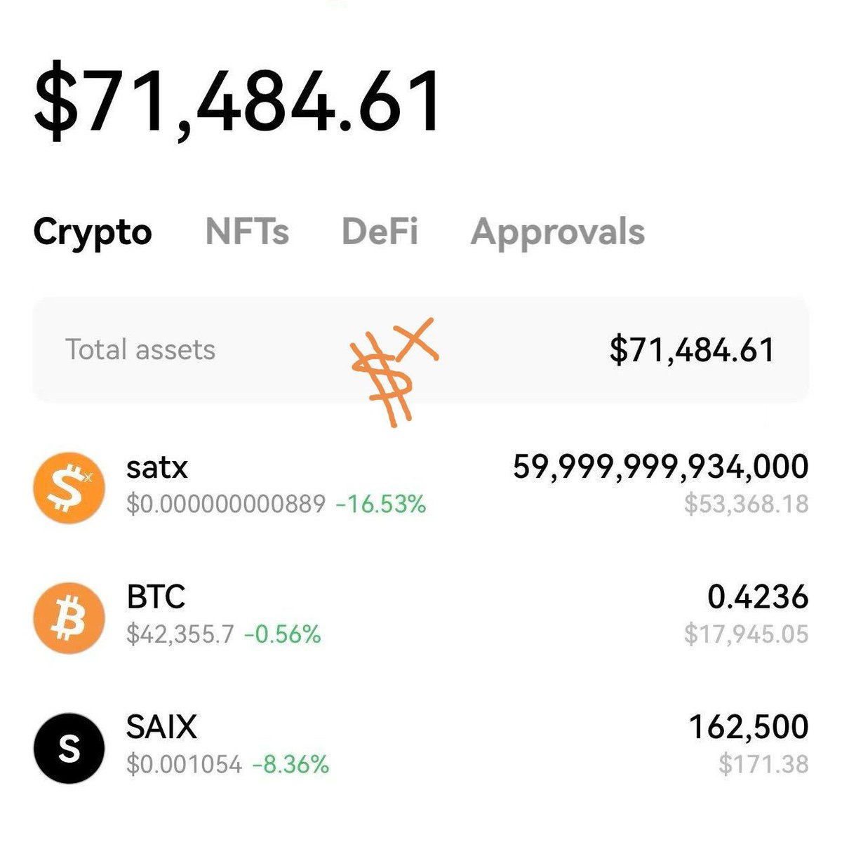 satxtoken's tweet photo. #satx is doing the very first bitcoin #brc20 airdrop. 

We're giving away 5,000,000,000 $SATX and pick winners form comment section regularly.

To Enter:
✅ Follow @satxtoken @satx_BRC20 @hashbuilder 
✅ Like & RT & Tag 3 #Bitcoin frienz
✅ Drop your bitcoin bc1 wallet