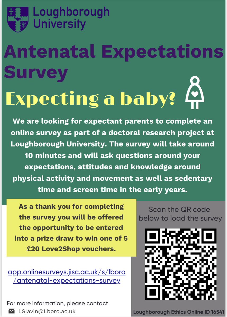 Sean Cullinane (@seancullinane81) on Twitter photo šØ Calling all expecting parents! šØ
Please can you take 10 minutes to help out <a href="/lucy_slavin/">Lucy Slavin</a> with her #phd research project <a href="/lborouniversity/">Loughborough University</a> Youāll even have the chance to win some vouchers!
#retweet #phdlife #loughboroughuniversity
app.onlinesurveys.jisc.ac.uk/s/lboro/antena⦠šØ Calling all expecting parents! šØ
Please can you take 10 minutes to help out <a href="/lucy_slavin/">Lucy Slavin</a> with her #phd research project <a href="/lborouniversity/">Loughborough University</a> Youāll even have the chance to win some vouchers!
#retweet #phdlife #loughboroughuniversity
app.onlinesurveys.jisc.ac.uk/s/lboro/antenaā¦
