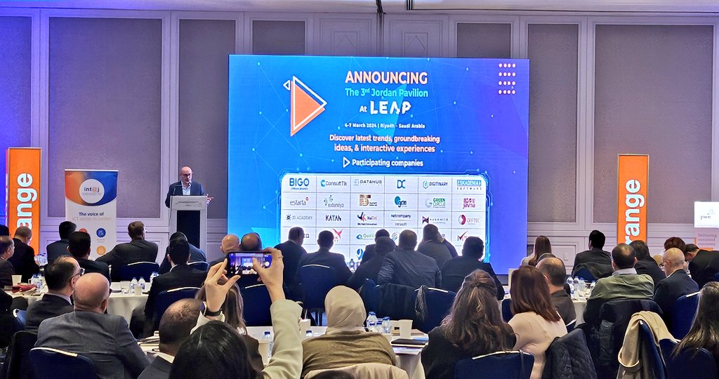 intajICTJO's tweet photo. #intaj CEO engineer #Nidal_Bitar "stay tuned for #intaj 2024 upcoming events: #SHETECHS_Forum, Jordan Pavilion at #Leap2024, #SaudiJordanSummit, #MENAICT2024,#StartupVillageArabia & many others"
@NidalBitar
#MIF #StartupJo #Advocacy #SHETECHS #SourceTECH https://t.co/3JrMrr4eY4