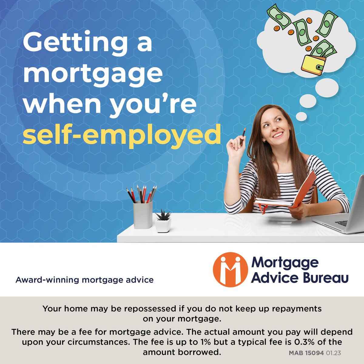 Are you self-employed and looking to buy a house? 🏡 Don't worry about your employment status limiting your mortgage options. You may have more choices than you think. 💡 Get in touch to learn more - you can call 📞 e-mail 💻 or send a DM. #Mortgage #Property #Remortgage