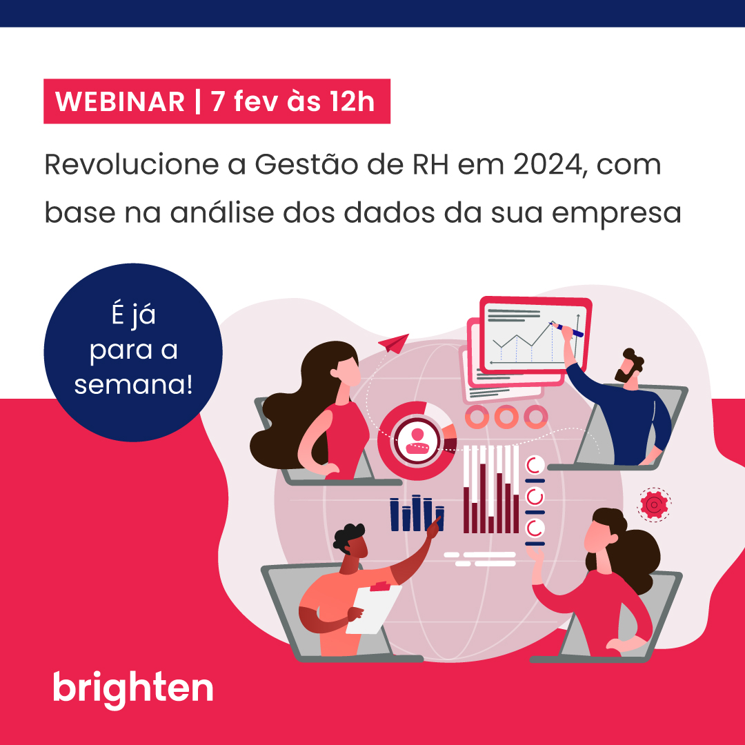 Junte-se a nós no próximo dia 7 de fevereiro, às 12h e posicione-se à frente da concorrência integrando o People Analytics na sua Estratégia e Processos de Recursos Humanos. Inscrições em: lnkd.in/d3nsA8ej #HumanResources #PeopleManagement #PeopleAnalytics #RH2024