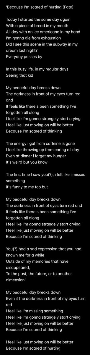 Fate lyrics translation! 💜 #GIDLE #여자아이들 @G_I_DLE