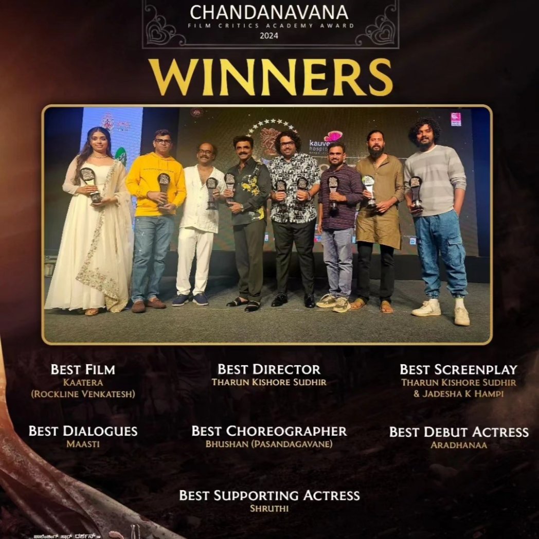 Very first award for my daughter for Kaatera, feel so so proud! Congratulations my love 💕 Thank you so much @academycfc 🥰
And big congratulations to the Kaatera team for all your nominations and the wins🫶 So proud my daughter was part of such a loved film! ♥️🤗