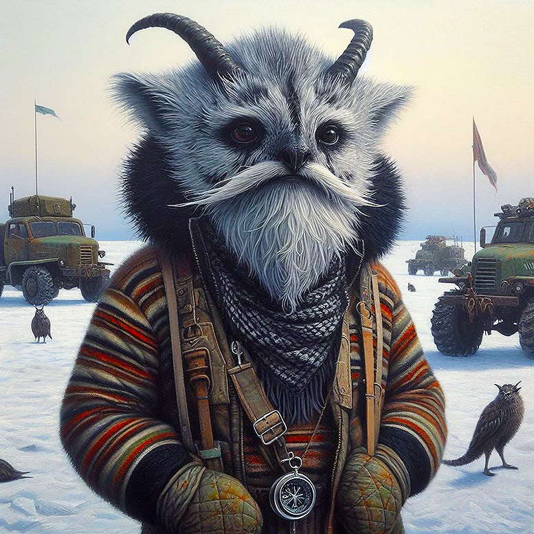 edartiss's tweet photo. Unique character DARUGAS 
https://t.co/NYmCbWUKwL

#NFT #creativity #funny #animals #fantasy #art #unrealworld #adventure #fiction #cool #character #unique https://t.co/KZkSdK0plG