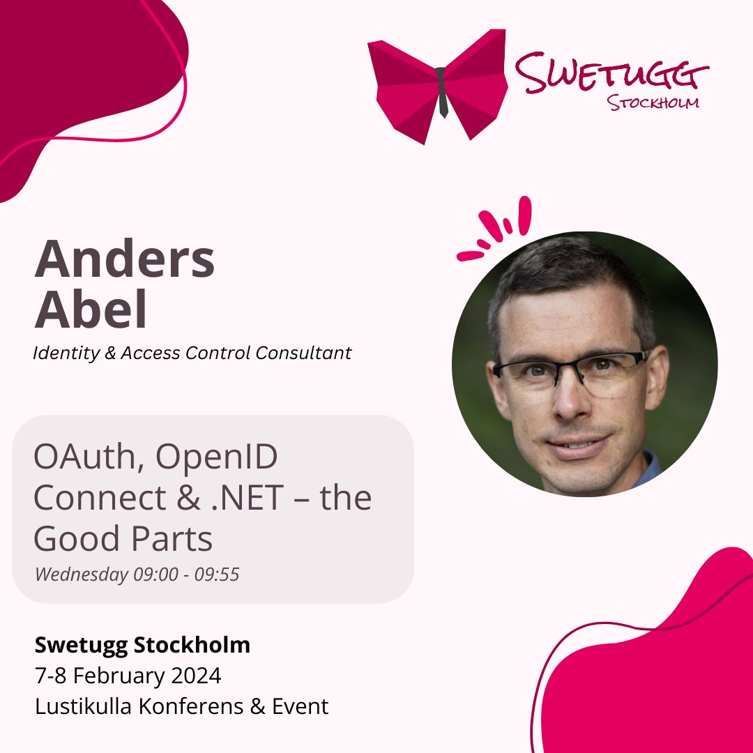 @anders_abel sheds light on OAuth and OpenID Connect's vital aspects at Swetugg. His session offers a roadmap for .NET developers to navigate these security protocols effectively. swetugg.se/sthlm-2024/spe…