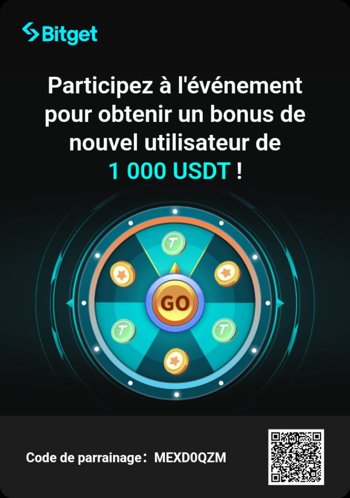 Je tente d'obtenir 100 USDT gratuitement. Aide-moi et tu pourras également les obtenir ! #FortuneWheel #Bitget

bgportable.com/fr/referral/re…