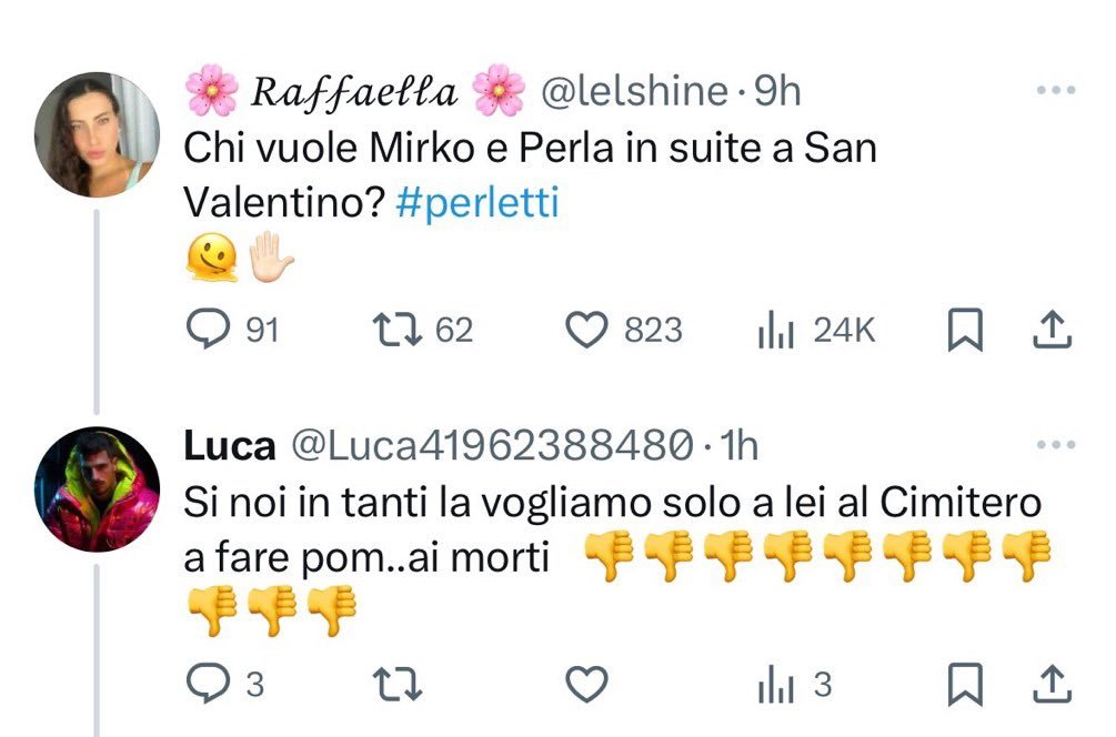 MicheleGiorgin9's tweet photo. Questi sono i LUZZER ovvero FECCIA vomitevole VI DOVETE VERGOGNARE #Perletti #GrandeFratello #beatriceOut https://t.co/fbmK07FUNh