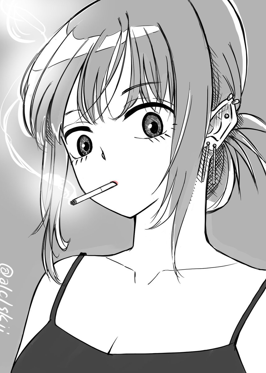 スーパーの裏でヤニ吸うふたり、好きすぎる(  ' д ` )y━~~
山田さんかわいい!! 