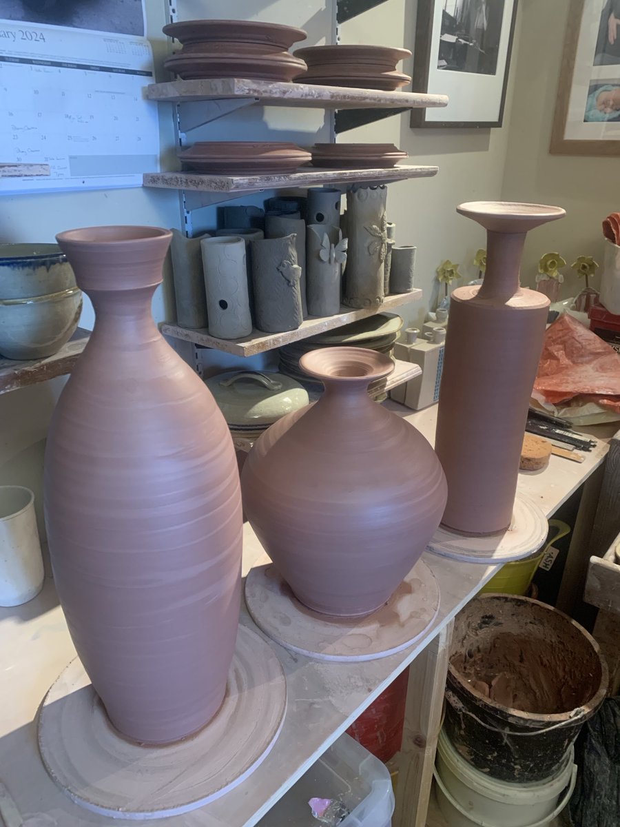 DJCeramics's tweet photo. Try again - these three will eventually make their way to ⁦@midspotters⁩ exhibition at The Alex Arts in Rugby in May https://t.co/iU1tVWHQS0