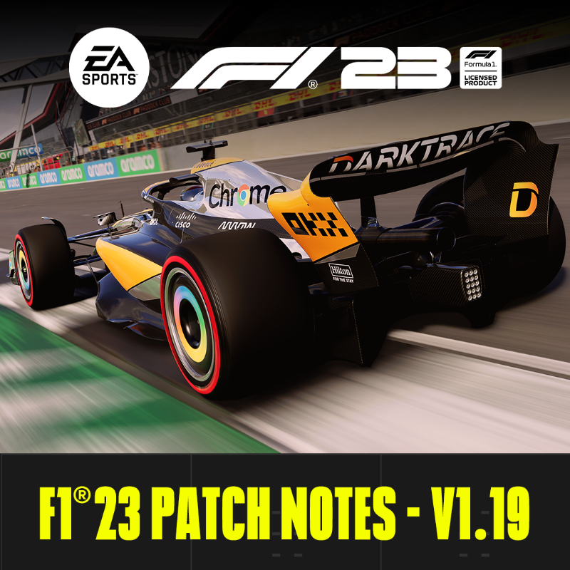 F1® 23 PATCH NOTES (v1.12)