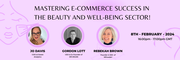 Continuing our Sweet Secrets to Success webinar series, on 8th February, 4pm-5pm, our COO, Jo Davis, will be joined by our panel of experts to discuss how to grow your D2C business in the Beauty and Well-being sector!

hubs.li/Q02hZHw30