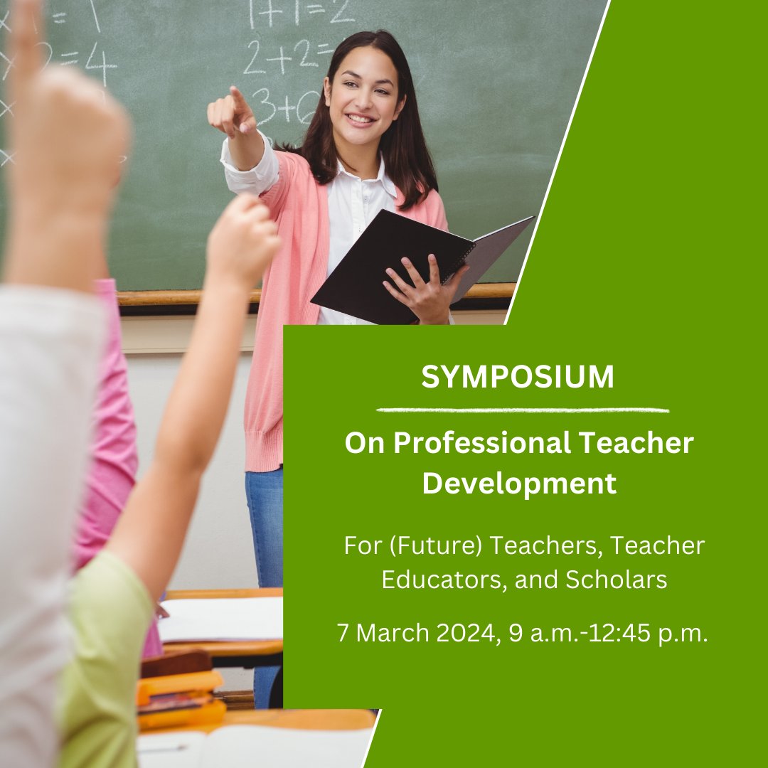 Save the Date! Join other (future) teachers, teacher educators, and scholars on 7 March for a symposium on Identity-focused Professional Development for Teachers, hosted by the Center for Teacher Training (DoKoLL). More information and registration: dokoll.tu-dortmund.de/symposium/