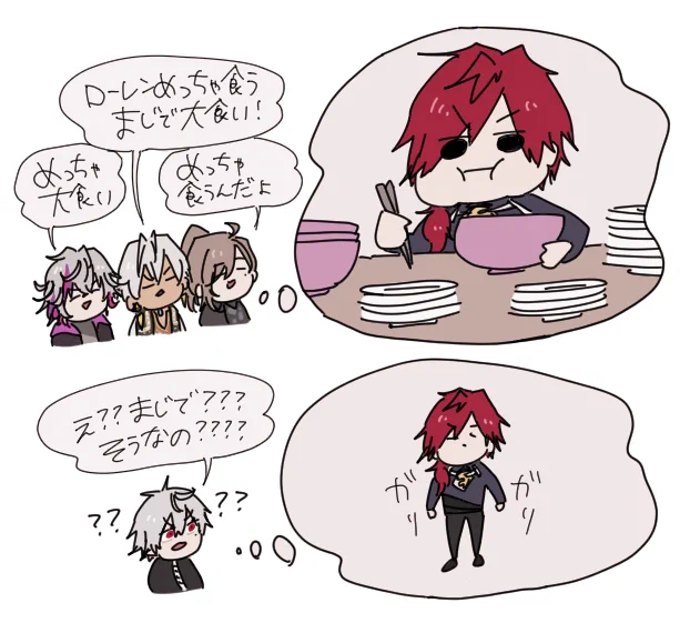 大食いの人 