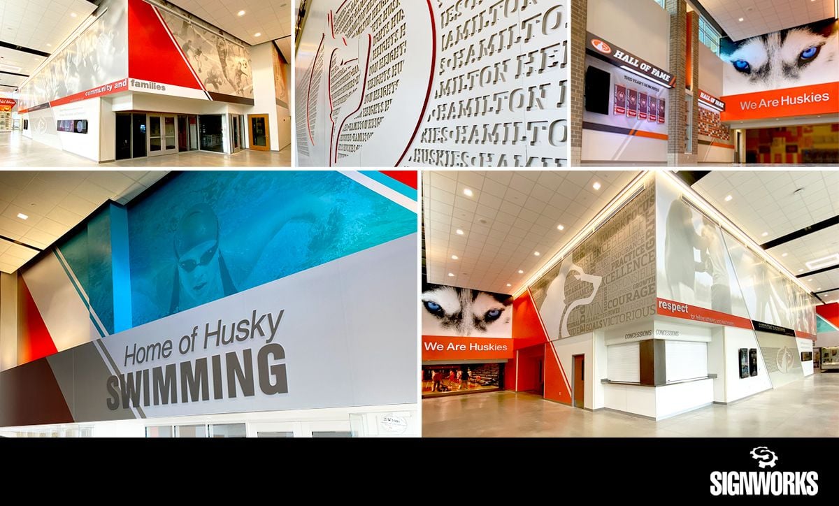 This was a 1 yr project for Hamilton Heights School Corp
In short, this was an extremely enjoyable project that we were honored to have been a part.
What can we create for YOU?
SignworksThinks.com
#SignsThatWork  #SignsAndMarketing #Branding #Marketing #Signs