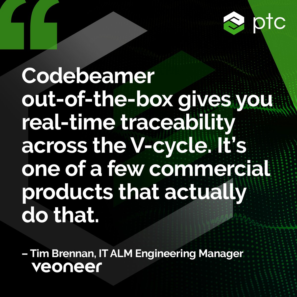 Learn how Veoneer, a silent partner behind the world’s most advanced #vehicles, is using #Codebeamer to improve #automotive safety! ptc.co/2qW950Qvo99