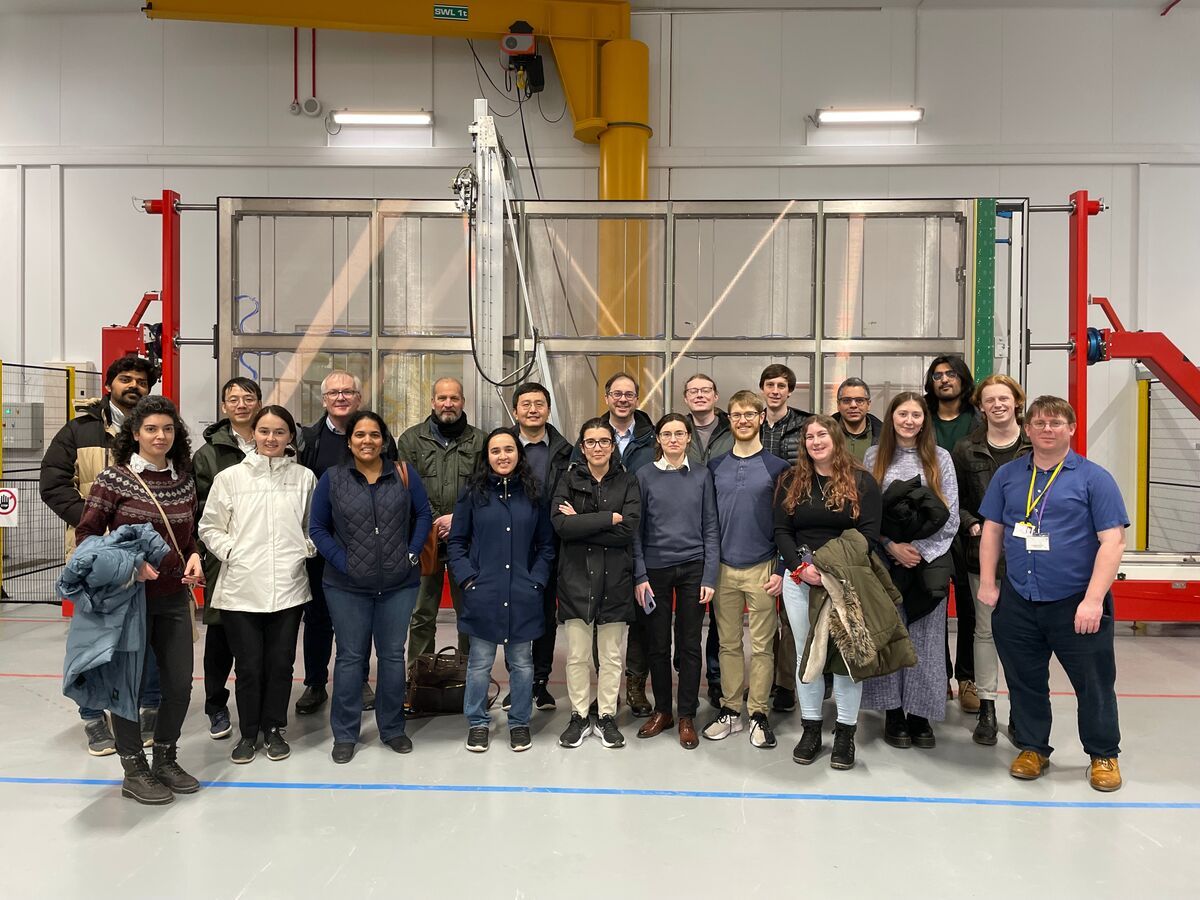The @Microboone Collaboration visit the @PPD_STFC @SciTecDaresbury laboratory @DUNEScience APA factory, which is constructing the main readout elements for the experiment's first 10 kT detector module linkedin.com/feed/update/ur…