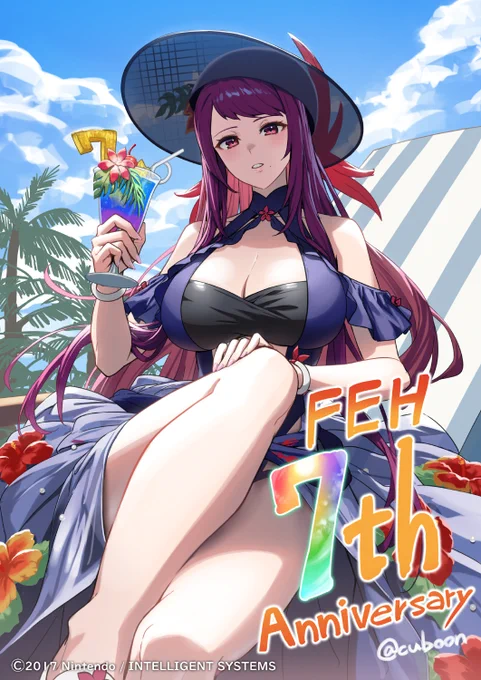 ファイアーエムブレムヒーローズ7周年!おめでとうございます!!もう7年…  #FEHeroes #FEヒーローズ 