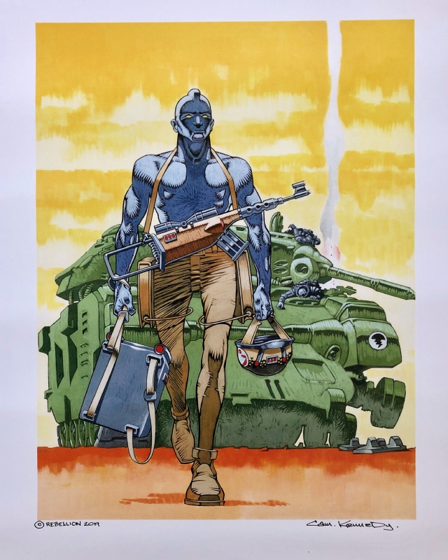 Congrats to <a href="/ManMadeMoon/">Duncan Jones</a> &amp; <a href="/Rebellion/">Rebellion</a> Rogue Trooper's coming to the movies. (classic Cam Kennedy cover btw) variety.com/2024/film/glob…