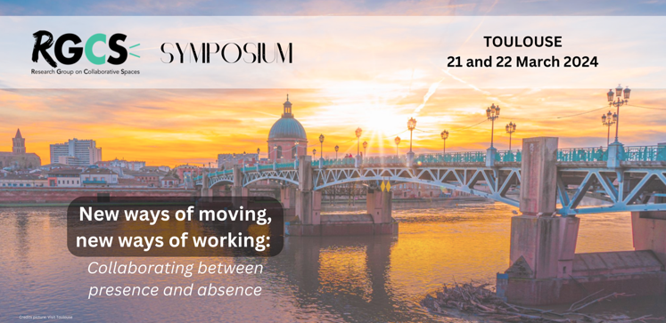 Submit an abstract to the next #RGCS symposium in Toulouse! The topic of this year is 'New ways of #working, new ways of #moving: collaborating between presence and absence' #Deadline for submission: January 31st! ➡️symposiumrgcs.sciencesconf.org @collspaces @HAEFLIGER @gislenefh