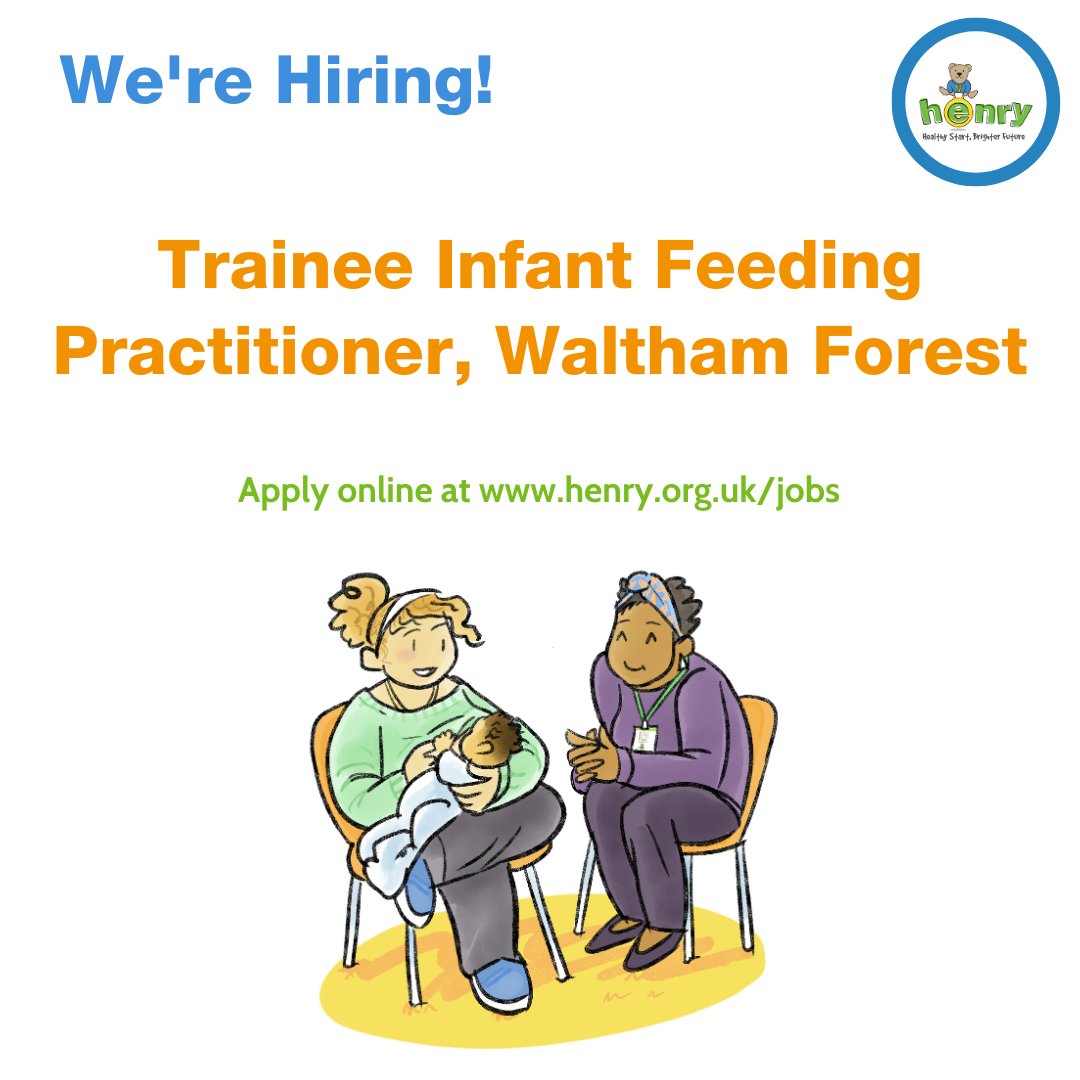 HENRY (@henryhealthy) on Twitter photo We are seeking a Trainee Infant Feeding Practitioner to train with us and gain accredited training through partners in order to provide excellent infant feeding support to families in Waltham Forest.
henry.org.uk/content/waltha…
<a href="/pubhealthjobsuk/">Public Health jobs</a> We are seeking a Trainee Infant Feeding Practitioner to train with us and gain accredited training through partners in order to provide excellent infant feeding support to families in Waltham Forest.
henry.org.uk/content/waltha…
<a href="/pubhealthjobsuk/">Public Health jobs</a>