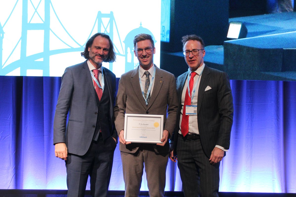 Orsi Innotech (@orsi_innotech) on Twitter photo Congratulations to our Surgical AI Lead <a href="/pidebacker/">Pieter De Backer</a> ! ๐๐
Last weekend at #UROtech24 <a href="/Uroweb/">European Association of Urology (EAU)</a> , he was honored with the #BestResearchAward for his outstanding work in the field. ๐ Proud of Pieter's achievements & the recognition of his work!
<a href="/uzgent/">UZ Gent</a> <a href="/UNIMORE_univ/">UNIMORE</a> <a href="/orsiacademy/">Orsi Academy</a> Congratulations to our Surgical AI Lead <a href="/pidebacker/">Pieter De Backer</a> ! ๐๐
Last weekend at #UROtech24 <a href="/Uroweb/">European Association of Urology (EAU)</a> , he was honored with the #BestResearchAward for his outstanding work in the field. ๐ Proud of Pieter's achievements & the recognition of his work!
<a href="/uzgent/">UZ Gent</a> <a href="/UNIMORE_univ/">UNIMORE</a> <a href="/orsiacademy/">Orsi Academy</a>