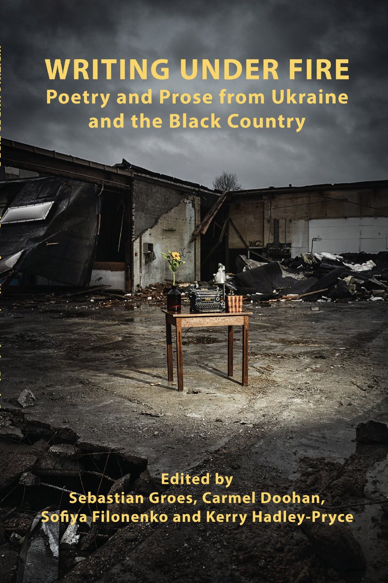 WLV academic @basgroes has joined forces with Ukrainian and Black Country writers to publish a unique collection of writing that reflects on the impact on the country in the two years since the war started. The launch will take part as part of @WolvesLitFest. More info 👉…