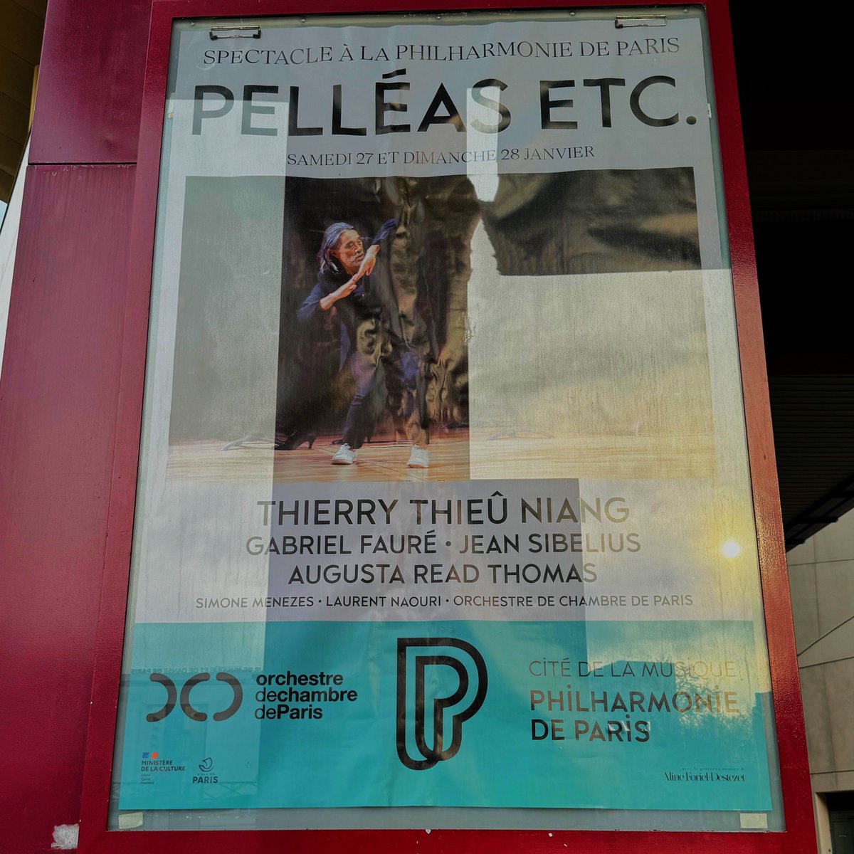 A quick snapshot of our poster advertising last nights performance in Paris. I really hope everyone who joined us enjoyed it!

#music #musician #Paris #composer #composition #event #performance #livemusic #GabrielFaure #PhilharmonieDeParis