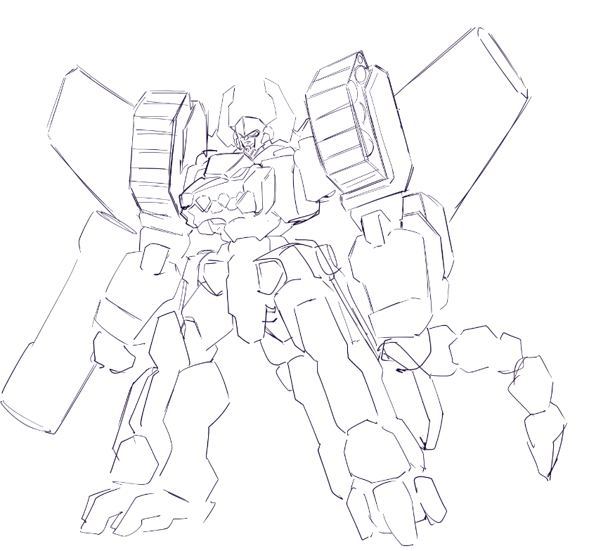 Ok but like Megatron has had enough forms to basically make a Gaogaigar equivalent.
Mainbody: G1 + T-rex
Arms and extra bits: Tank
Backpack: Stealthbomber
legs: Tank and T-rex
Waist: Helicopter
Head: G1 + extra flare