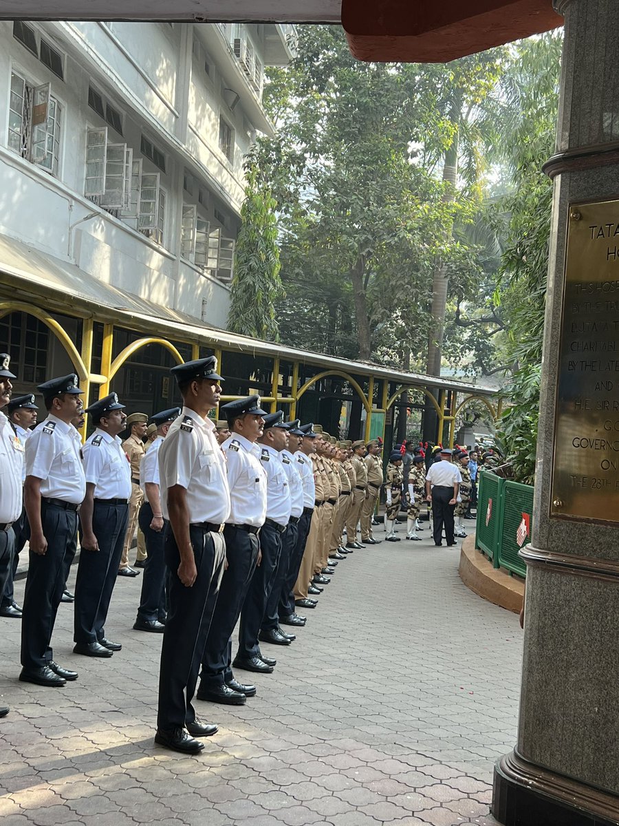 Flag Hoisting at TMC on Republic Day by Dr. Sudeep Gupta, Director, TMC! Attended by @cspramesh, Dr. S.D. Banavali, Mr. Anil Sathe, Mr. Johnson Lukose, @ShaliniJatia and staff from all Departments! @TataMemorial @DrGauravNarula
