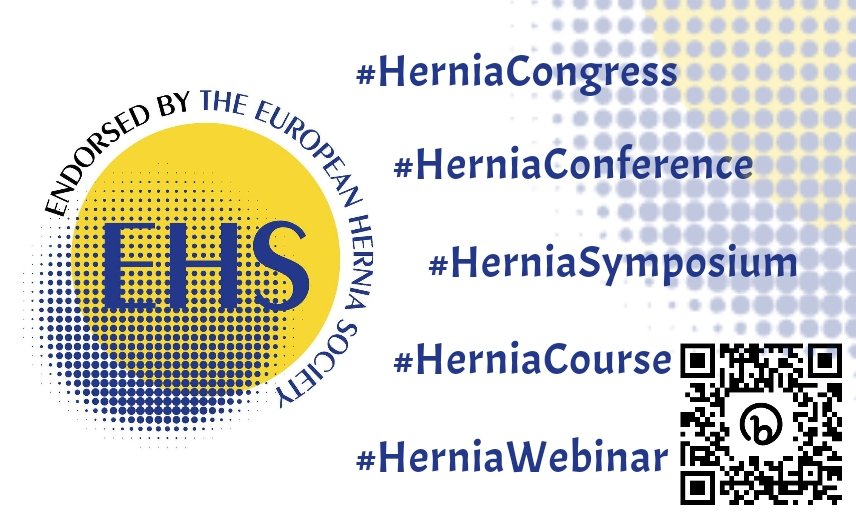 ✨ UPDATED!! - See the upcoming EHS endorsed #HerniaCongress &  #HerniaCourse through the smart link.

➡️ linktr.ee/EuroHerniaS

#HerniaSymposium #HerniaFriends #HerniaSurgery #AWSurgery #IamEHS