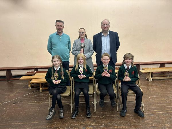 Quiz a great success!

Well done to our U11 section winners St. Eoghans and our U13 Winners Gaelscoil Na Spieríní📷📷

Thanks to everyone for taking part making it an enjoyable night
