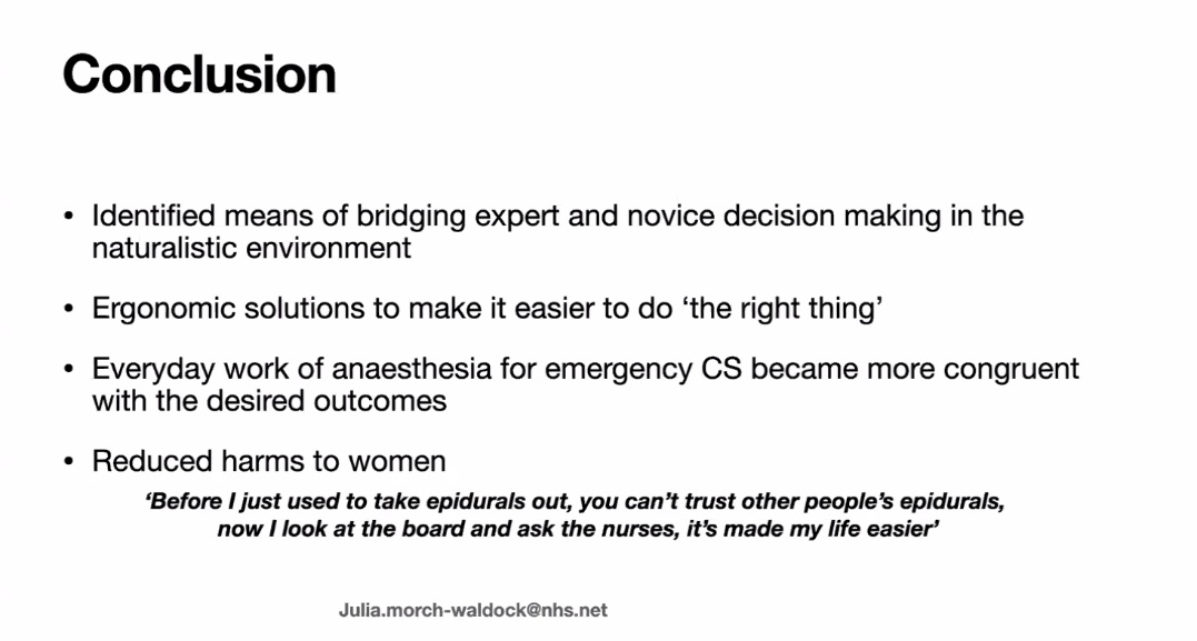 A great summary of @JuliaMorch 's work improving the success of epidural top ups at @NewcastleHosps delivery suite. #NEOAM2024