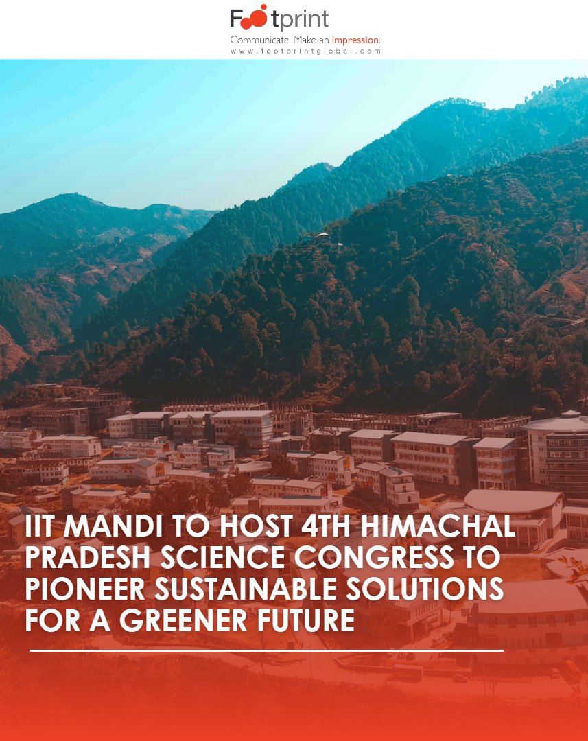 IIT Mandi in collaboration with HIMCOSTE, is set to host the 4th Himachal Pradesh Science Congress, focusing on Sustainable Solutions for a Greener Future. 
 
#iitmandi #sustainable #greenfuture #sustainability #solution <a href="/iit__mandi/">IIT Mandi</a>
