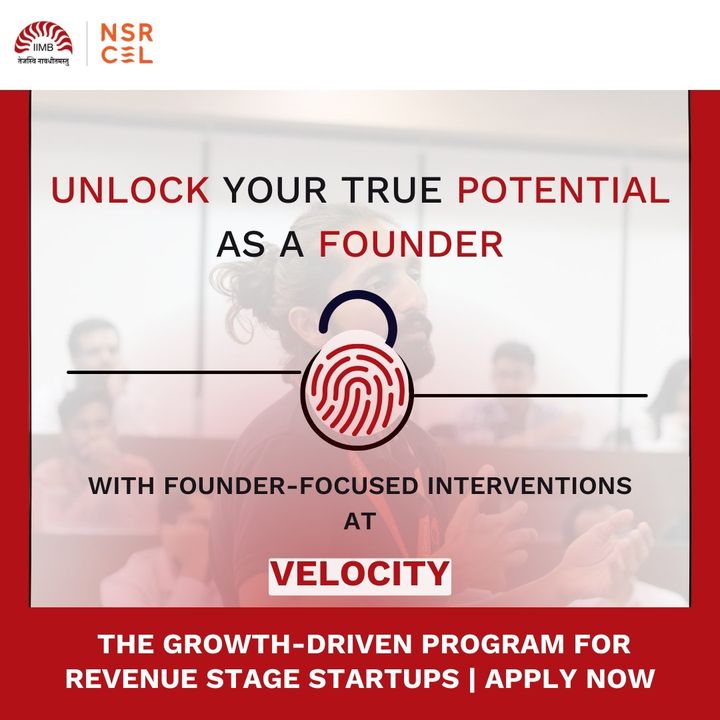 nsrcel's tweet photo. Applications are open for Cohort 6 of the Velocity Program!

Experience founder-focused interventions at warp speed in our Growth-Driven Program tailored for Revenue Stage Startups. 

APPLY NOW- https://t.co/izGSVfVZfq 

#NSRCEL #revenuestage #startups #velocity https://t.co/sAzs2iXMci