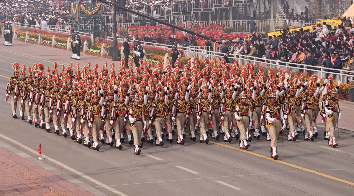 A MOMENT OF IMMENSE PRIDE

@DelhiPolice marching contingent in #RepublicDayParade has been declared the 'Best Marching Contingent among the CAPF and other auxiliary Forces in Judges Choice category.

Thanks to everyone who voted for Delhi Police's Nari Shakti at #KartavyaPath.