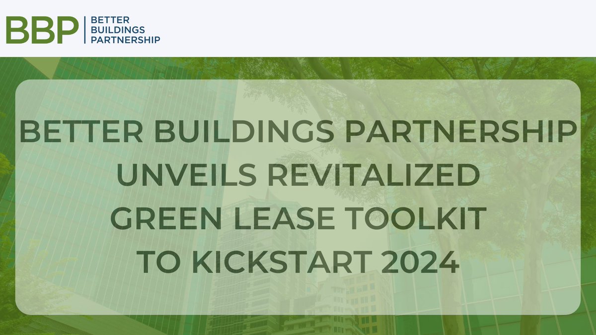 Better Buildings Partnership tweet media